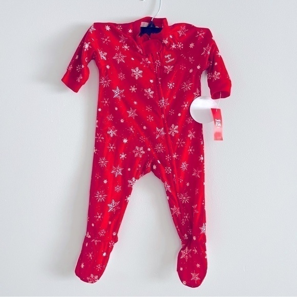 Family Pajamas Matching Baby Merry Pajamas - Snowflake size 24 Mo - Picture 5 of 6